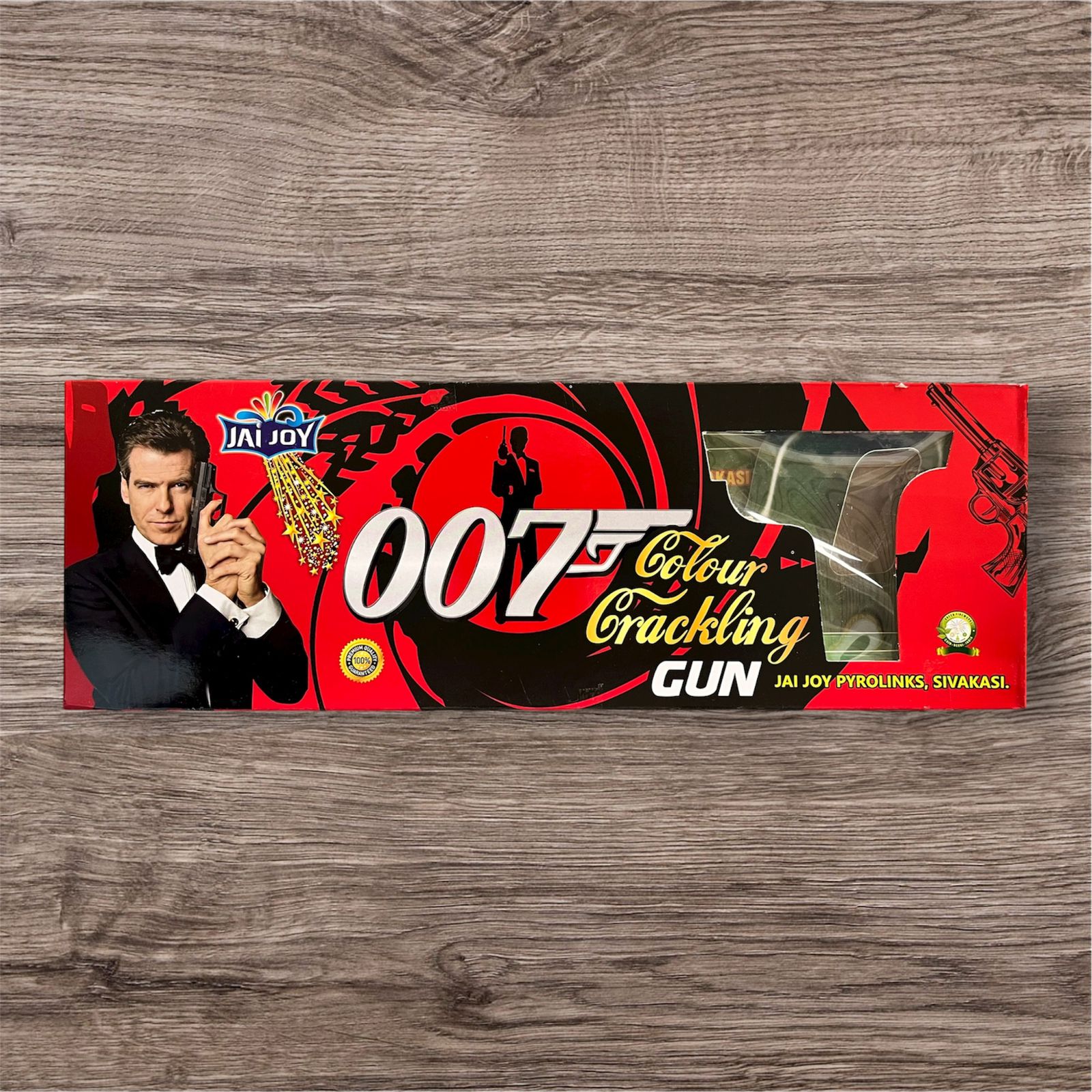 007 GUN WITH CRACKLING