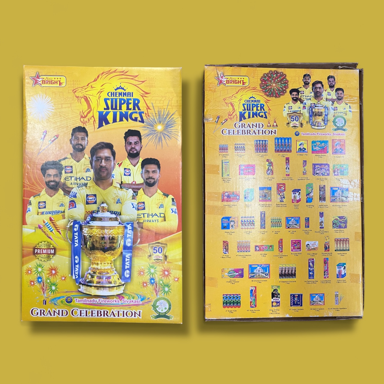CHENNAI SUPER KINGS  ( 50 ITEMS )