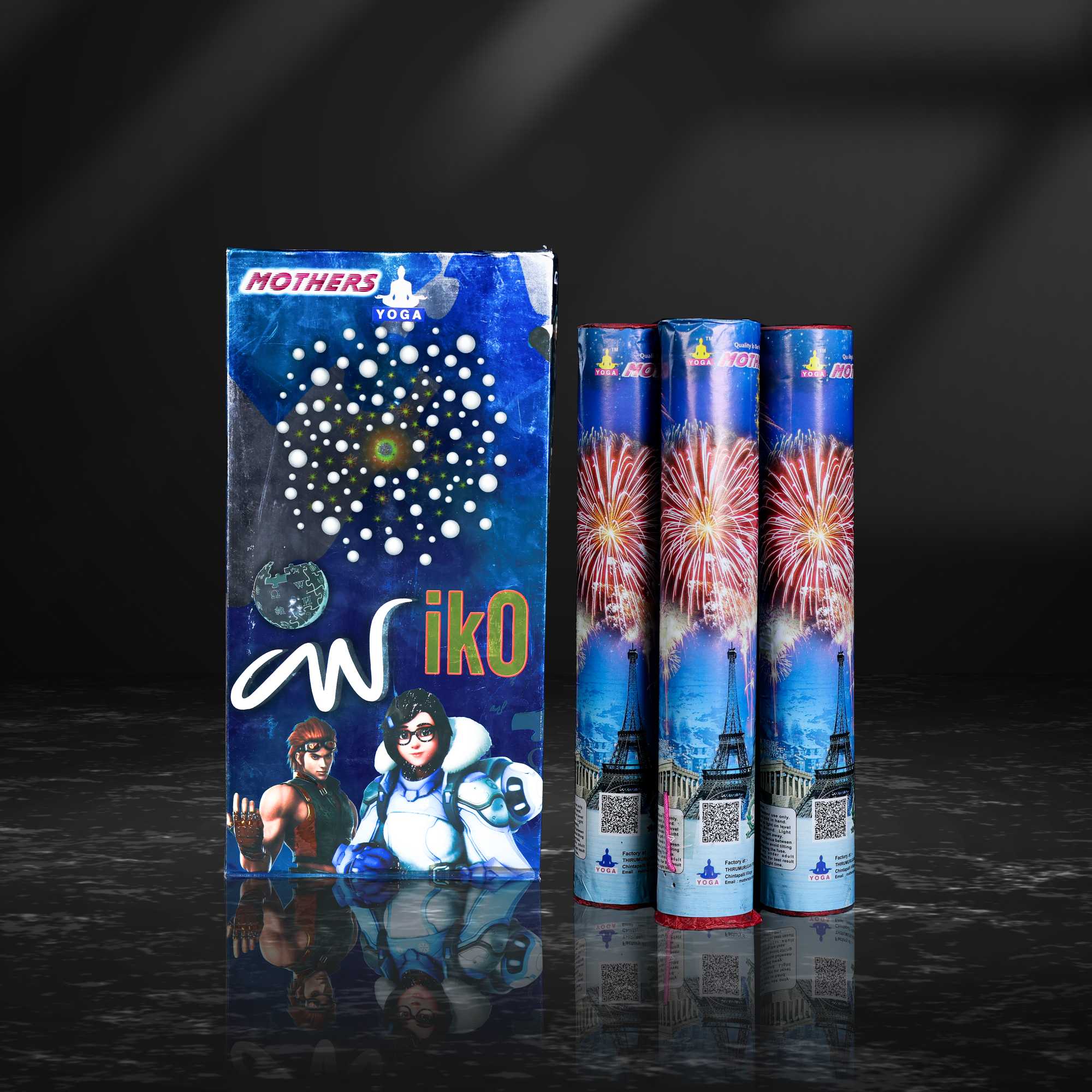 1 3/4 ARIAL FANCY (3 PCS)