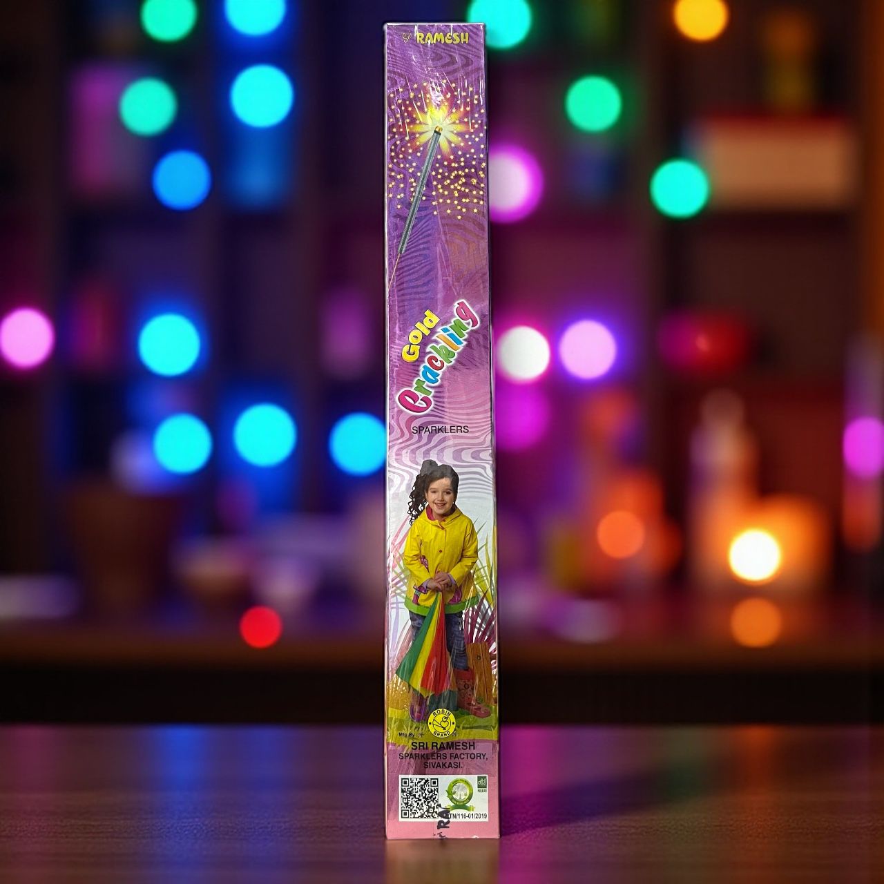 30 CM GOLD CRACKLING