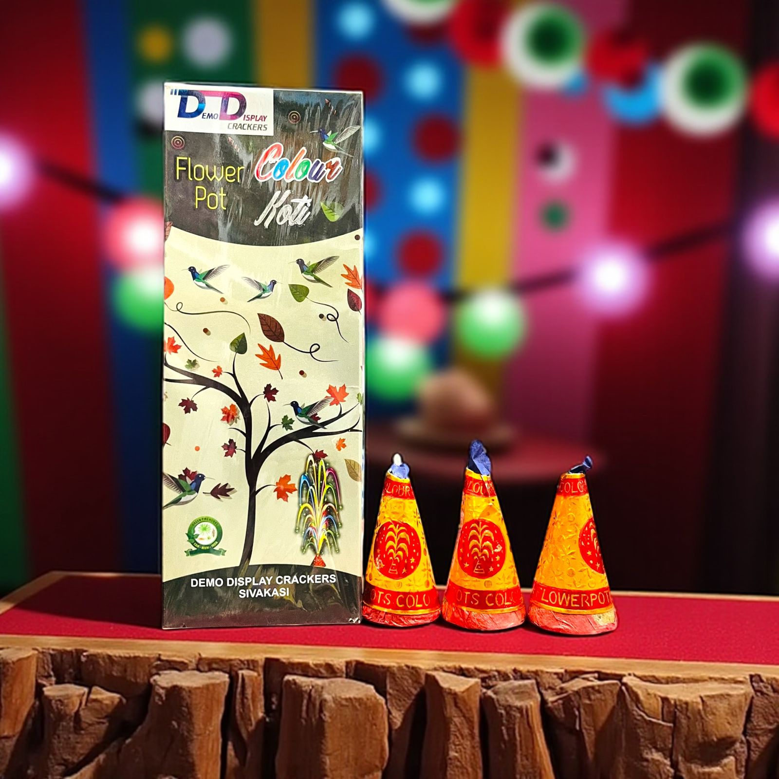 DD FLOWER POTS COLOUR KOTI  ( 10 PCS )