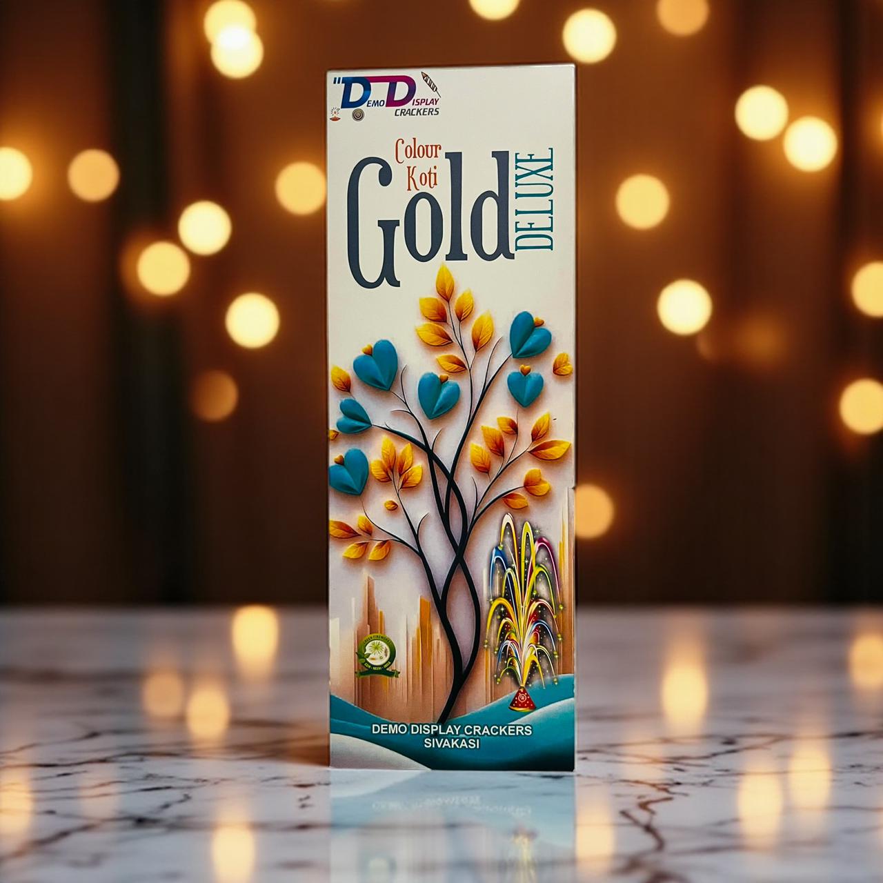 DD FLOWER POTS COLOUR KOTI GOLDEN DELUXE  ( 10 PCS )